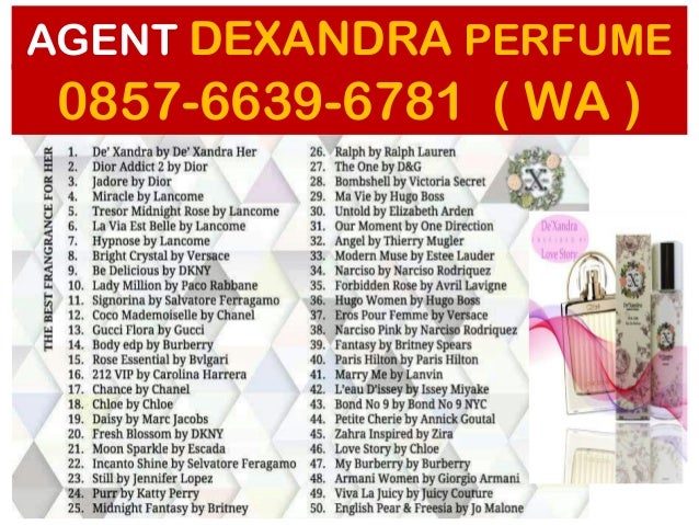 8 Jenis Parfum Refill Wanita Yang Wanginya Lembut Disukai Pria Infoopas Com