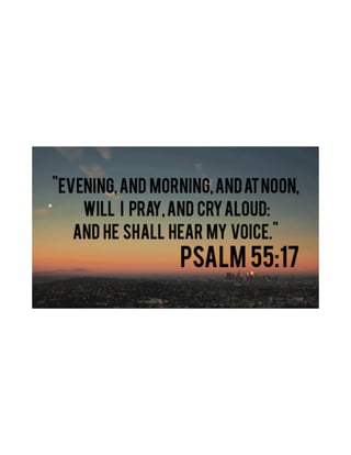 Psalm 55:17