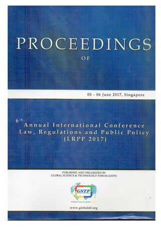 Prosiding International "Think Paradigm of Judges for Law Enforcement in Indonesia: from Postivism to Realism"
