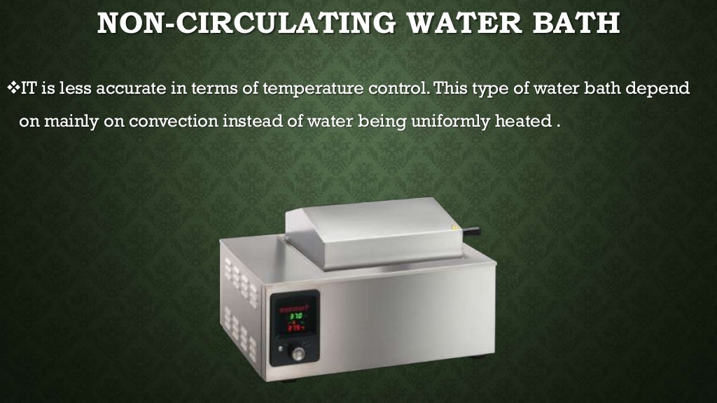 Pdf water bath Laboratory Applications.