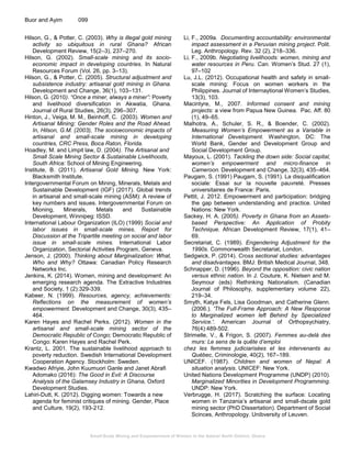 Small-Scale Mining and Empowerment of Women in the Adansi North ...