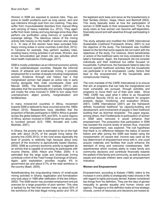 Small-Scale Mining and Empowerment of Women in the Adansi North ...