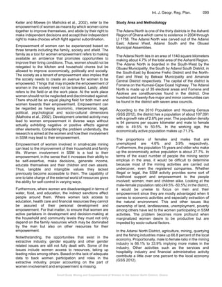 Small-Scale Mining and Empowerment of Women in the Adansi North ...