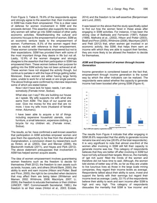 Small-Scale Mining and Empowerment of Women in the Adansi North ...