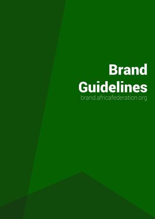 Africa Federation - Brand Guidelines