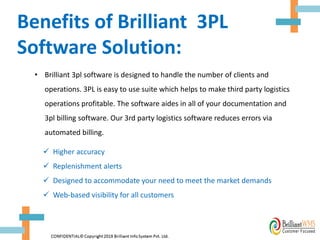 3PL Logistic Software | PDF