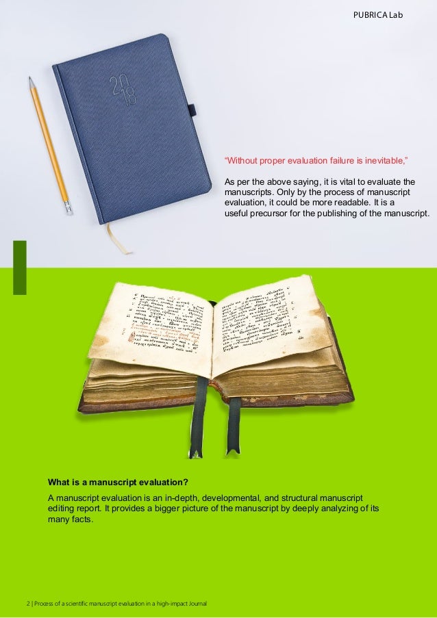 How To Evaluate A Scientific Manuscript In A High Impact Journal Research