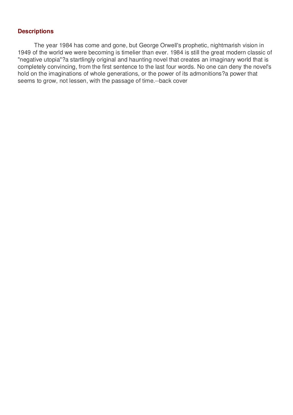  PDF 1984 BOOK George Orwell