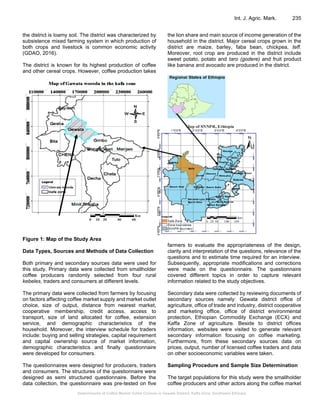 Determinants of Coffee Market Outlet Choices in Gewata District, Kaffa ...