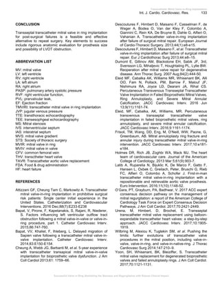 Successful Valve in Ring Abolishing the Stenosis and Regurgitation with ...