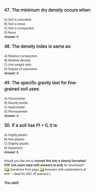 Soil mechanics properties of geotechnical engineering | PDF