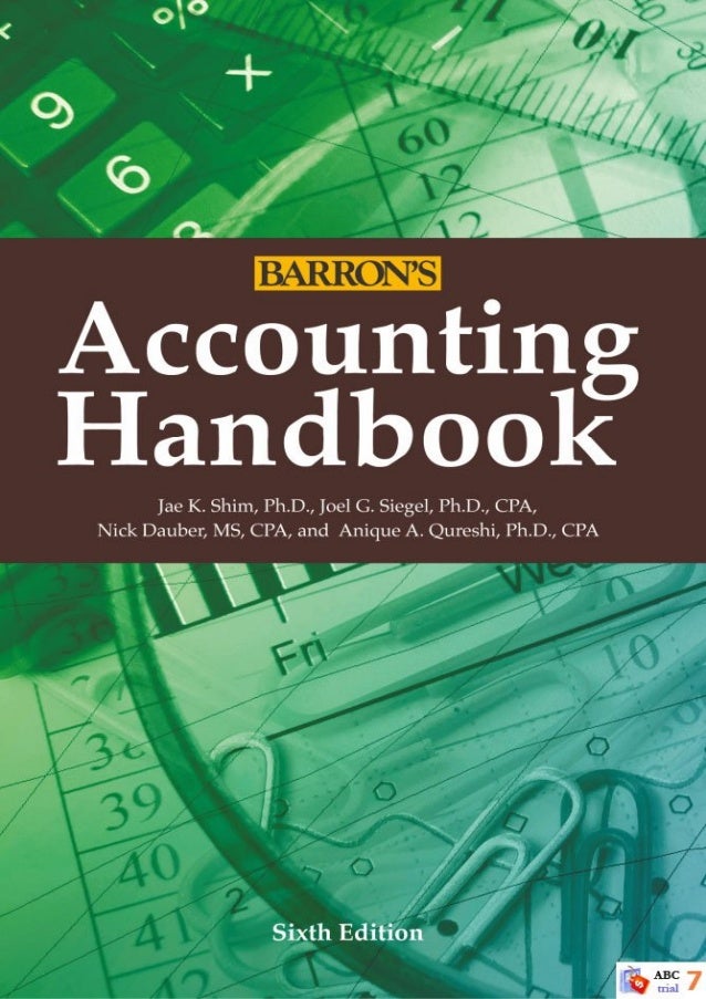 ( PDF ) Accounting Handbook (Barron's Accounting Handbook)