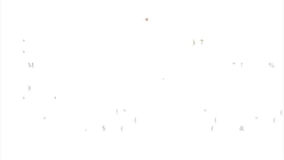 *
’
’
) 7
M " ! %
,
8
’ ’
! " " (
" ( ( " (
, $ ( ( &
 