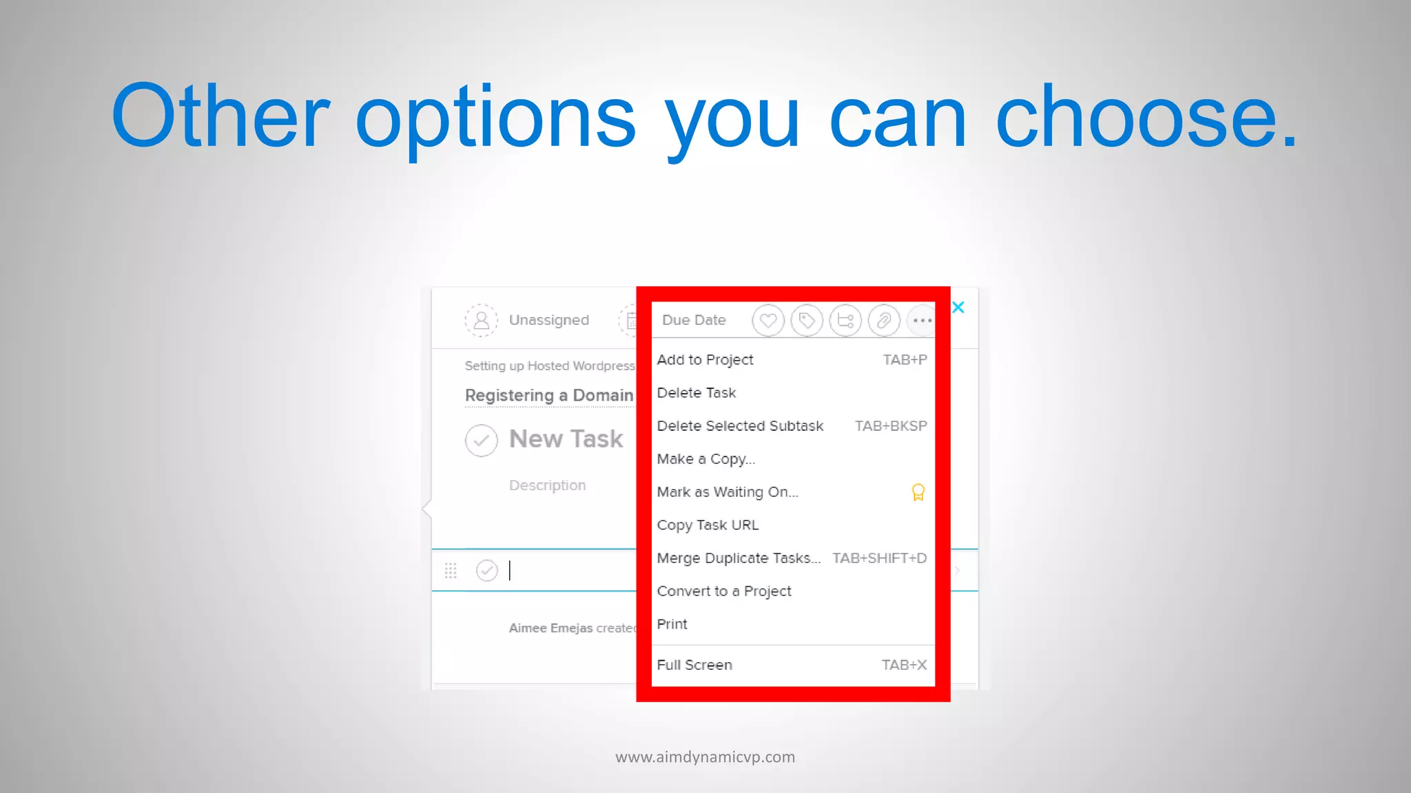 Other options you can choose.
www.aimdynamicvp.com
 