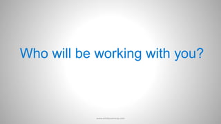 Who will be working with you?
www.aimdynamicvp.com
 
