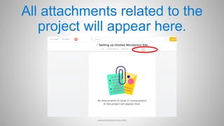 All attachments related to the
project will appear here.
www.aimdynamicvp.com
 