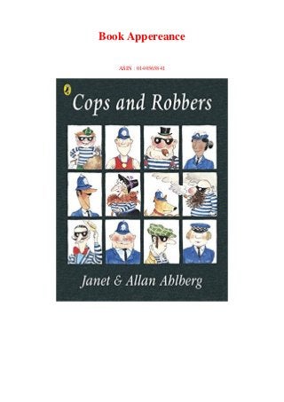 Pdf Book Cops And Robbers Picture Puffin For Android