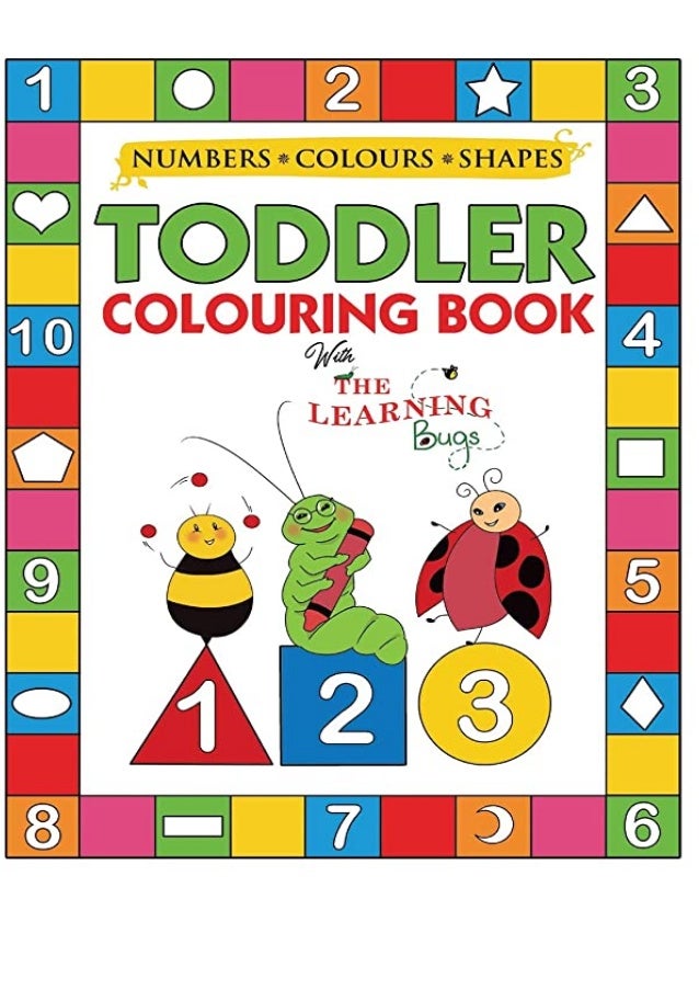 Download Pdf Book My Numbers Colours And Shapes Toddler Colouring Book Wi