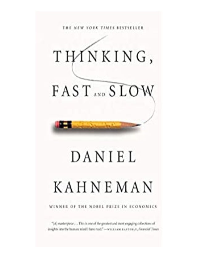 Pdf Book Thinking Fast And Slow For Ipad