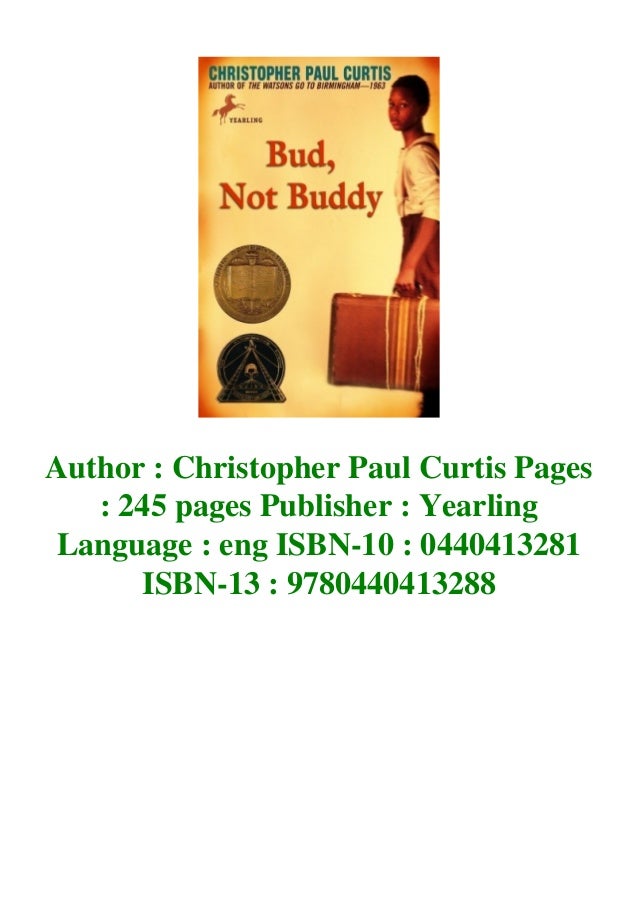( PDF ) Bud, Not Buddy