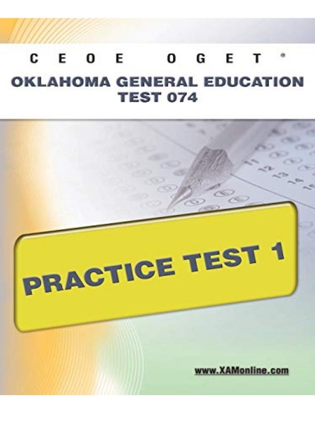 +PDF CEOE OGET Oklahoma General Education Test 074 Practice Test 1