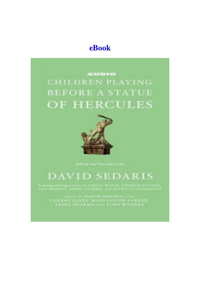 Pdf Children Playing Before A Statue Of Hercules Unabridged Selectio
