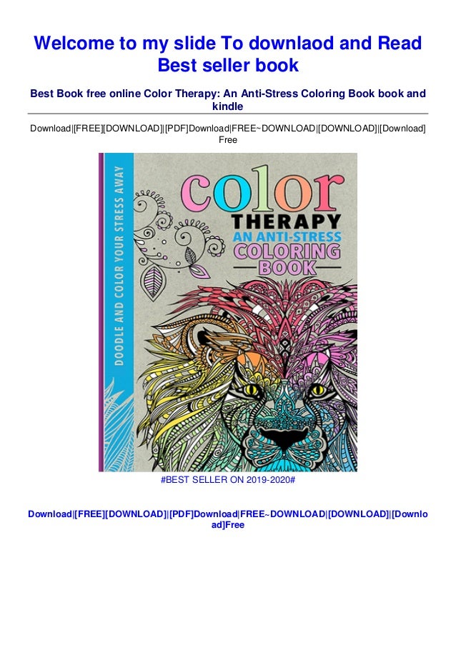 PDF Color Therapy: An Anti-Stress Coloring Book By Richard Merritt Do… PDF Color Therapy: An Anti-Stress Coloring Book By Richard Merritt Do…