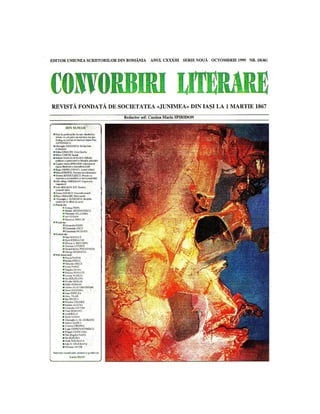 LUCIANA TAMAS - CONVORBIRI LITERARE, 1999