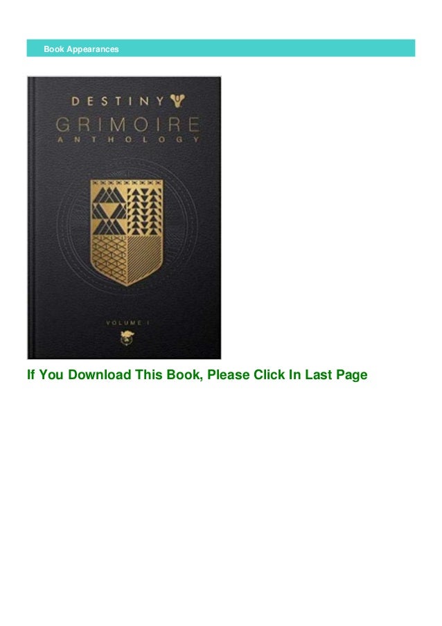 grimoire anthology
