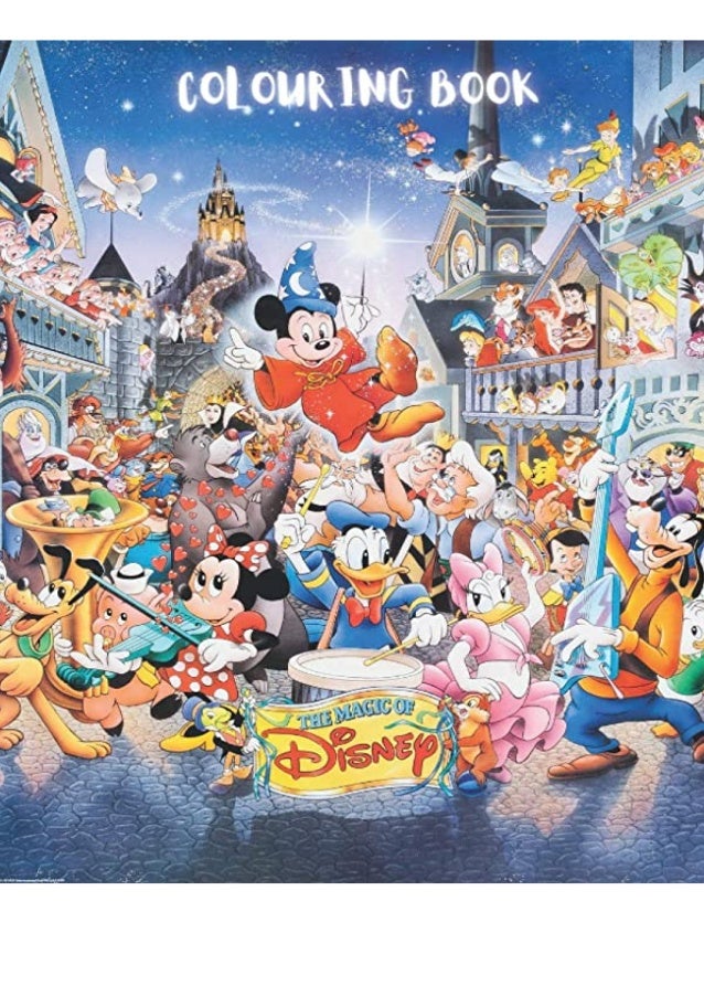 Download Pdf Disney Colouring Book 100 Pure Pictures Big Book The Original