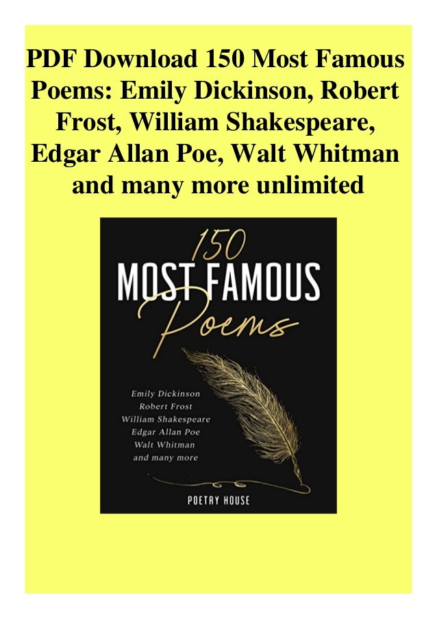 Poems william of shakespeare top ten 10 Greatest