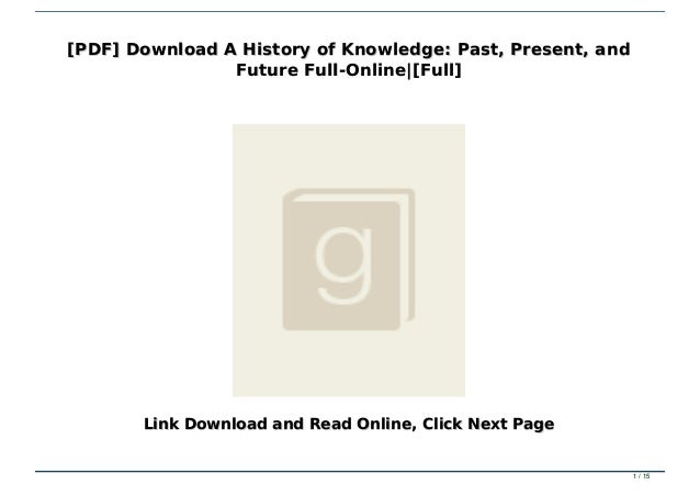 a history of knowledge pdf free download a history of knowledge pdf free download