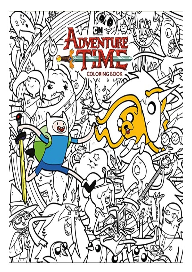 Download Pdf Download Adventure Time Adult Coloring Book Volume 1 Free Online