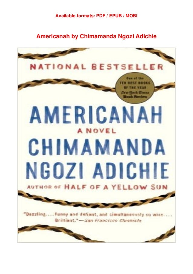 Pdf Download Americanah Ebook Online Download