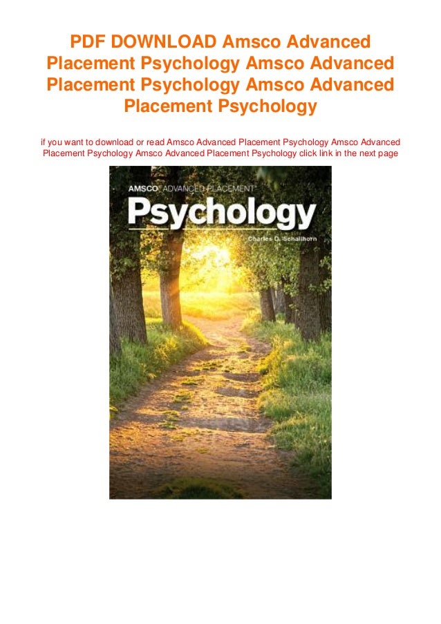 [PDF]Download Amsco Advanced Placement Psychology Amsco Advanced Placement