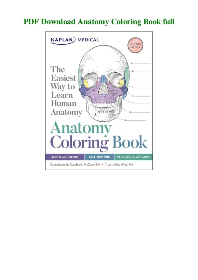 Download Pdf Download Anatomy Coloring Book Full
