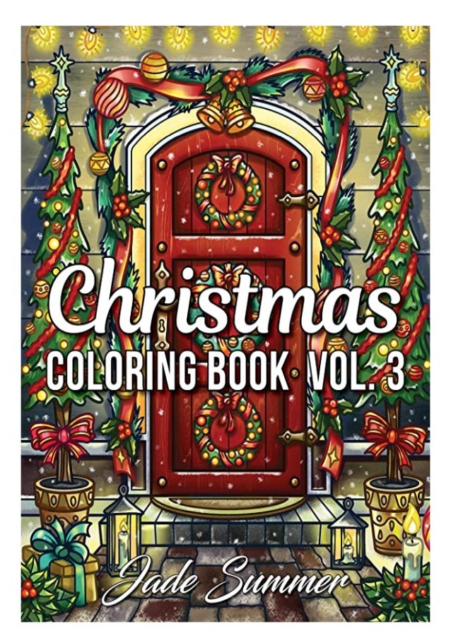 Download Pdf Download Christmas Coloring Book An Adult Coloring Book With Fun