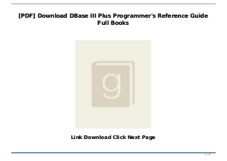 Dbase iii commands Dbase iii commands