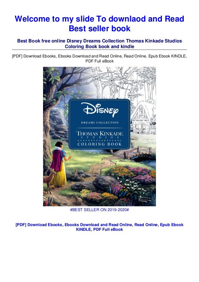 Download Pdf Download Disney Dreams Collection Thomas Kinkade Studios Colorin