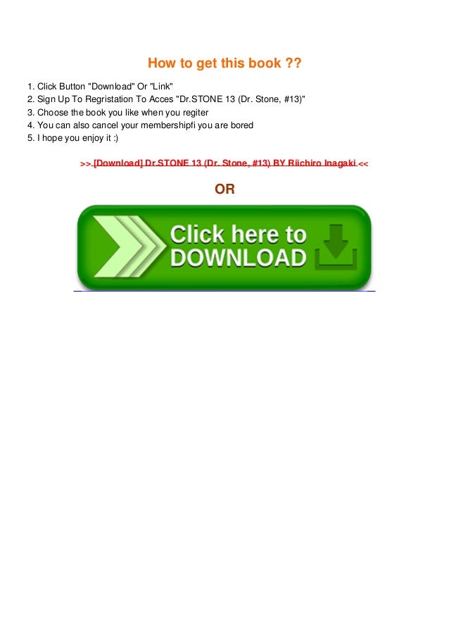 Pdf Download Dr Stone 13 Dr Stone 13 Epub