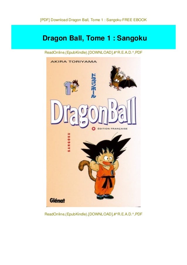 Pdf Download Dragon Ball Tome 1 Sangoku Free Ebook