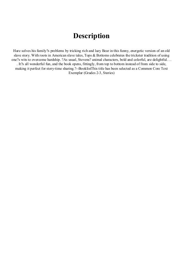 Pdf Download Ebooks Tops Bottoms Full Book