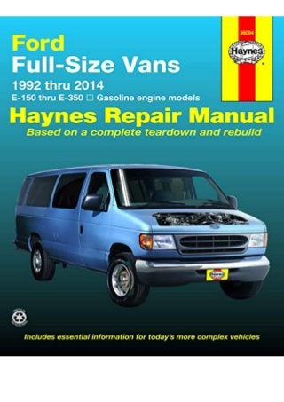 ford econoline 150 owners manual