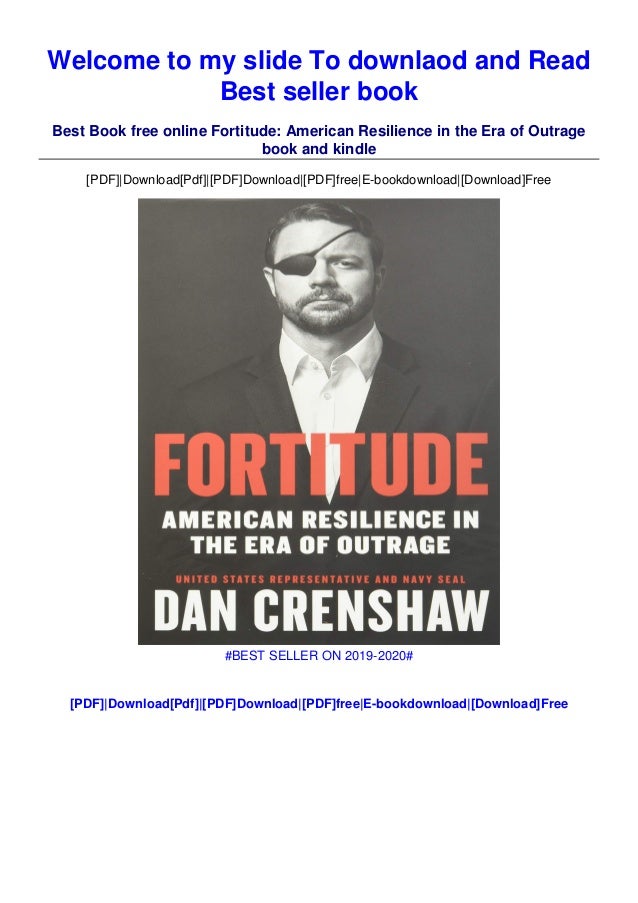 Pdf Download Fortitude American Resilience In The Era Of Outrage F