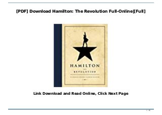 [PDF] Download Hamilton: The Revolution Full-Online|[Full][PDF] Download Hamilton: The Revolution Full-Online|[Full]
[PDF] Download Hamilton: The Revolution Full-Online|[Full][PDF] Download Hamilton: The Revolution Full-Online|[Full]
Link Download and Read Online, Click Next PageLink Download and Read Online, Click Next Page
1 / 151 / 15
 