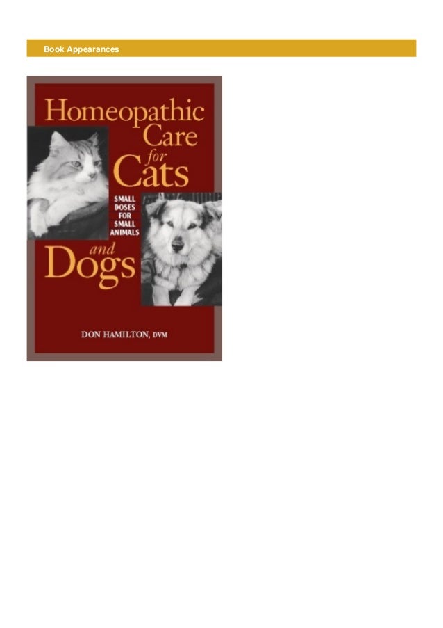 homeopathic care for cats and dogs