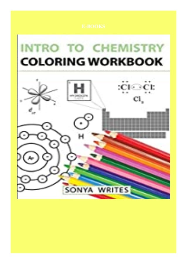 Pdf Download Intro To Chemistry Coloring Workbook Kindle