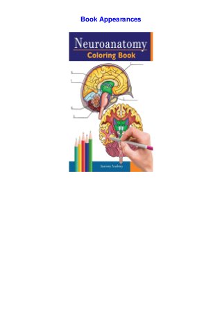 Download Pdf Download Neuroanatomy Coloring Book Incredibly Detailed Self T
