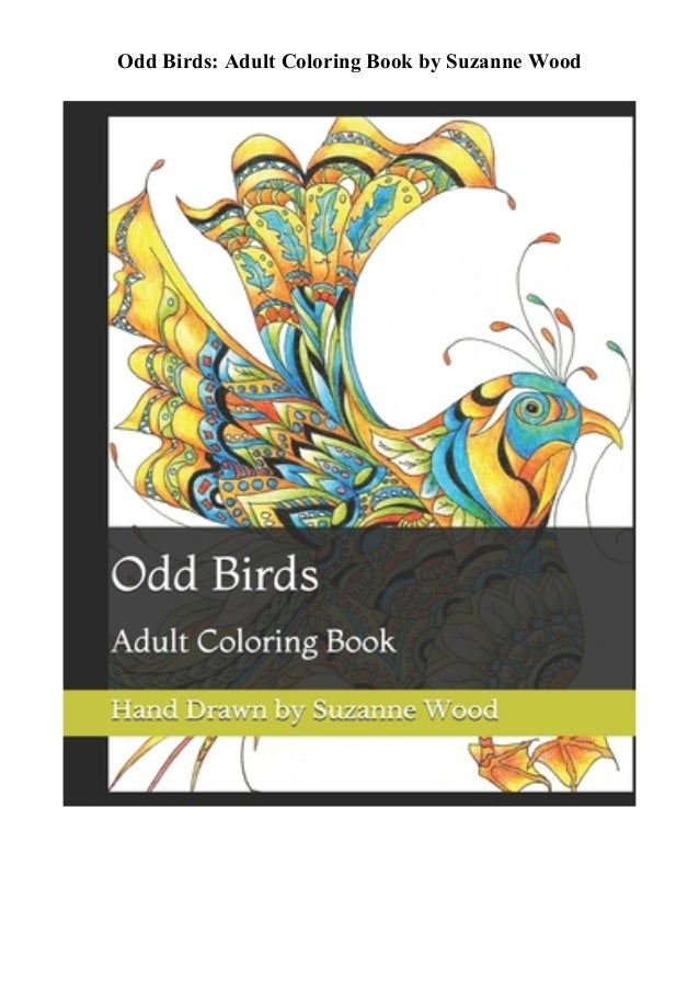Download Pdf Download Odd Birds Adult Coloring Book Ebook Read Online