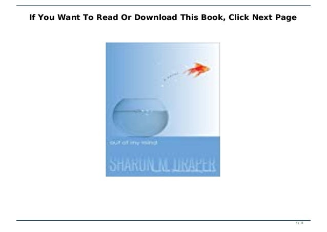 Pdf Download Out Of My Mind Full Online
